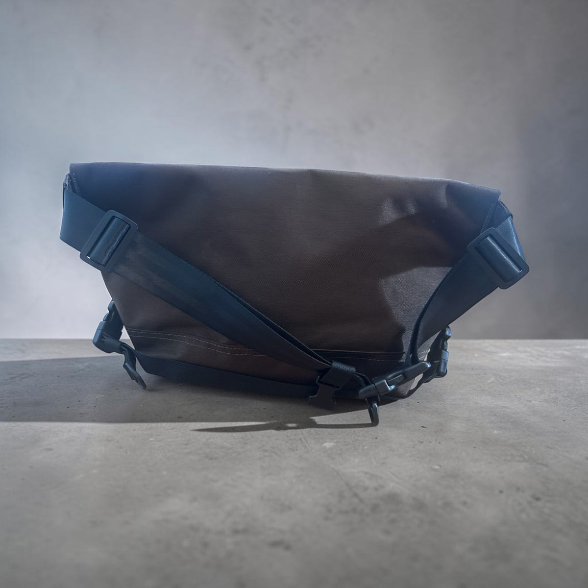 Xtra small Chocolate with tan sling