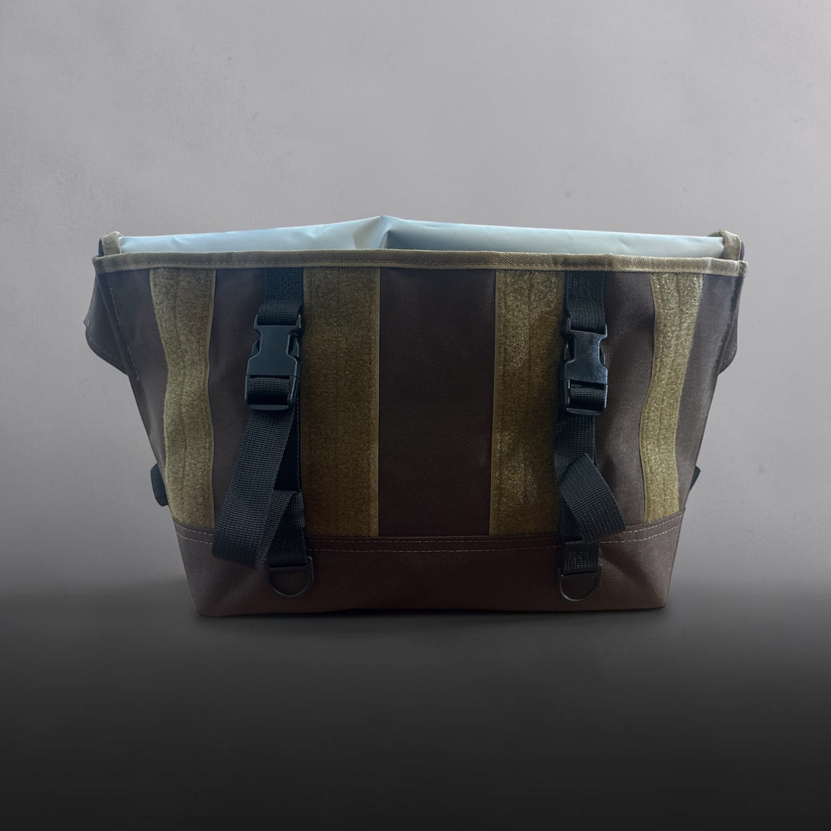 Xtra small Chocolate with tan sling