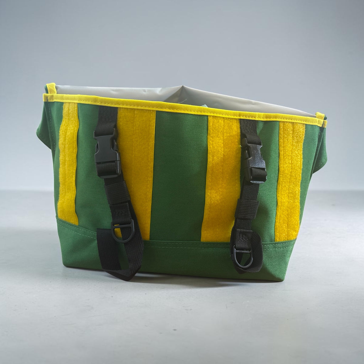 Xtra small  Green with Yellow sling