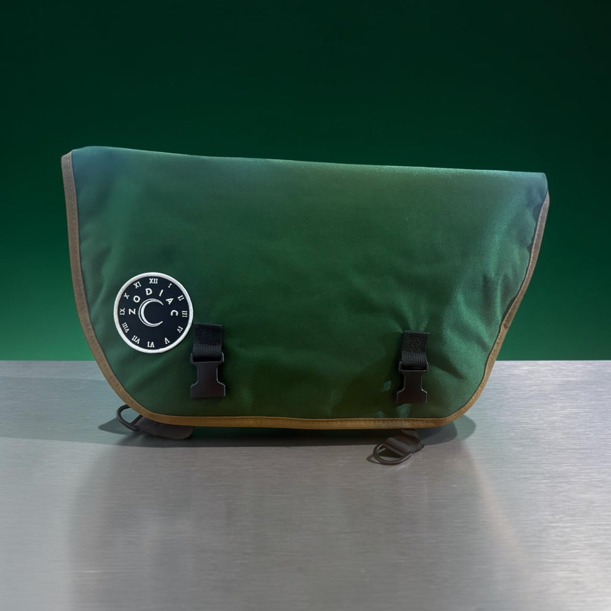 Xtra small Forest Green with tan sling